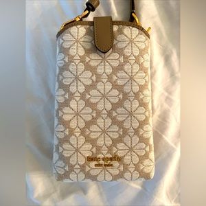 Kate Spade Flower Jacquard North South Crossbody